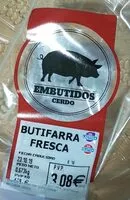 Mängden socker i Butifarra fresca