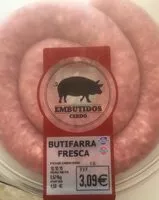 Mängden socker i Embutidos cerdo