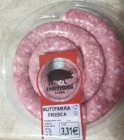 Mängden socker i Butifarra fresca de cerdo