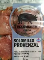 Mängden socker i Solomillo Provenzal