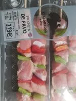 Mängden socker i Brocheta de pavo