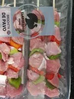 Mängden socker i Brocheta de pavo