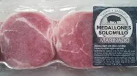 Mängden socker i Medallones solomillo de cerdo marinado congelado