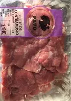 Mängden socker i Filete contramuslo de pavo