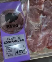 Mängden socker i Pavo Filete de contramuslo
