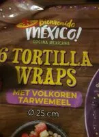 Mängden socker i Tortilla wraps