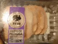 Mängden socker i Filete de pechuga de pavo
