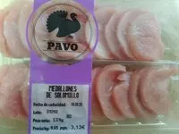 Mängden socker i Medallones de pavo