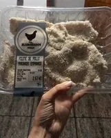Mängden socker i Filete de pollo marinado empanado