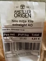 Mängden socker i Nueces medianas de chile