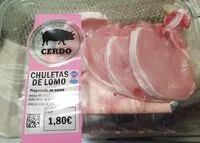 Mängden socker i Chuletas de lomo de cerdo