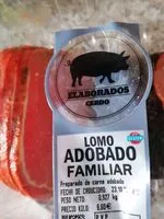 Mängden socker i Lomo adobado familiar