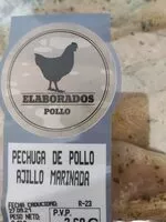 Mängden socker i Pechuga de pollo ajillo marinada