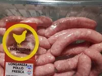 Mängden socker i Longaniza pollo fresca