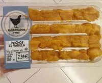Mängden socker i Pinchos C/ varilla