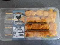 Mängden socker i Pinchos con varilla al curry