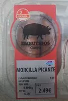Mängden socker i Morcilla picante