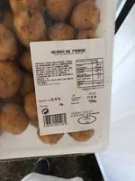 Mängden socker i Accras de morue