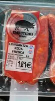 Mängden socker i Longaniza Roja Fresca