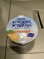 Mängden socker i Optifit Magere kwark Orange