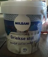 Mängden socker i Yaourt à la Grecque