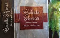 Mängden socker i Ciabatta Peperoni