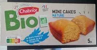 Mängden socker i Mini cake nature bio chabrior