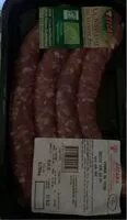 Mängden socker i Saucisses de veau bio