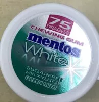 Mängden socker i Mentos white