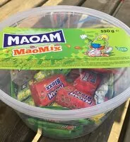 Mängden socker i Bonbon MAOMAM