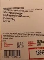 Mängden socker i Parmigiano Reggiano Rapé