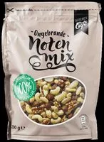 Mängden socker i Ongebrande noten mix