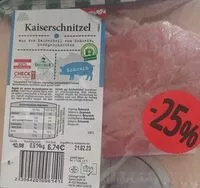 Mängden socker i schweinsschnitzel
