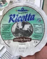 Mängden socker i RICOTTA