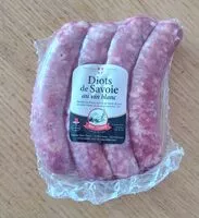 Mängden socker i Diots de Savoie