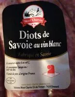 Mängden socker i Diots de Savoie au vin blanc
