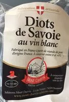 Mängden socker i Diots de Savoie au vin blanc