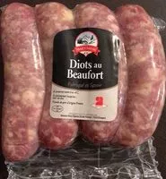 Mängden socker i Diots de Savoie au Beaufort