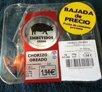 Mängden socker i Chorizo oreado