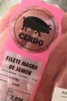 Mängden socker i Filete magro de jamon
