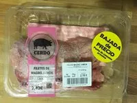 Mängden socker i Filetes de magro de jamon