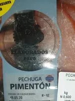 Mängden socker i Pechuga pavo piment