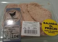 Mängden socker i Pechuga de pollo empanada