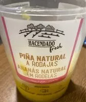 Mängden socker i Piña natural a rodajas