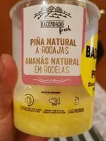 Mängden socker i Piña natural a rodajas
