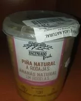 Mängden socker i PIÑA NATURAL A RODAJAS