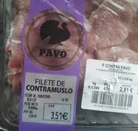 Mängden socker i Filete de contramuslo