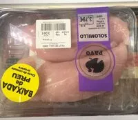 Mängden socker i Solomillo de pavo