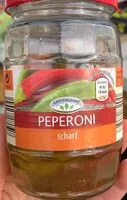 Mängden socker i Gartenkrone Peperoncini scharf