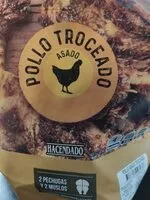 Mängden socker i Pollo troceado asado